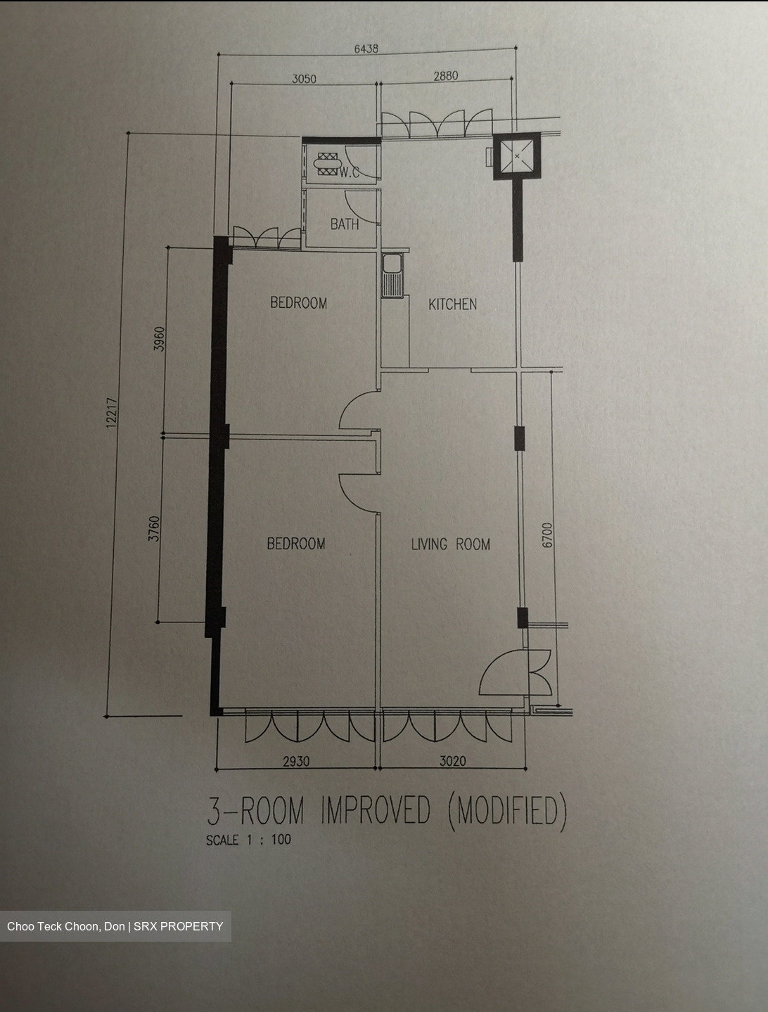 Blk 1 Hougang Avenue 3 (Hougang), HDB 3 Rooms #559903441